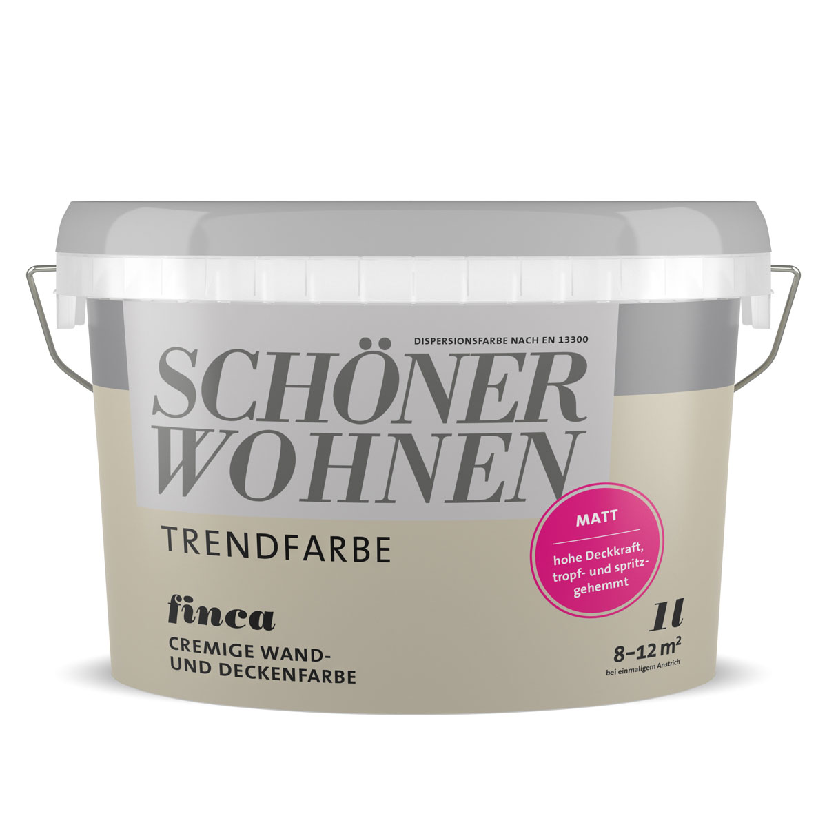 Schöner Wohnen Farbe Trendfarbe Finca Matt 1 L Bild 1