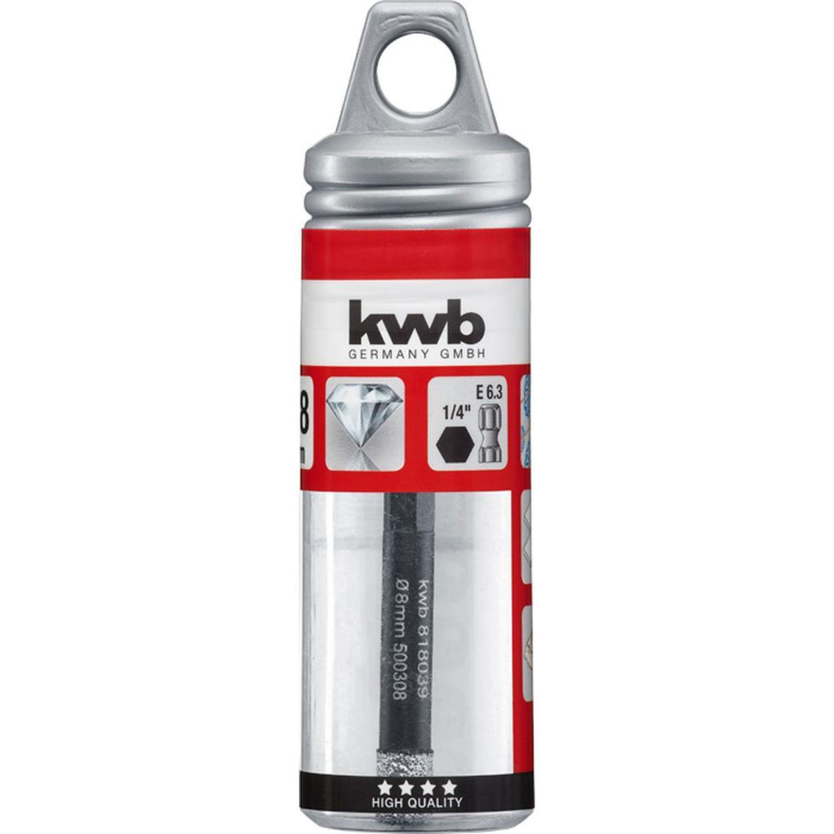 kwb  Trockenschnitt-Lochsägen Durchmesser 8 mm Bild 2