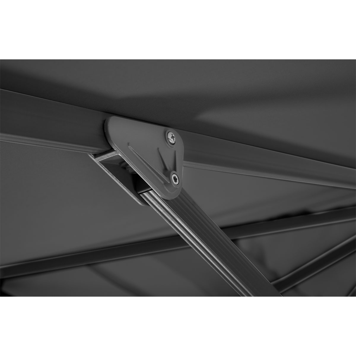 Schneider Schirme Sonnenschirm Rhodos Grande 400 x 300 cm anthrazit Bild 7