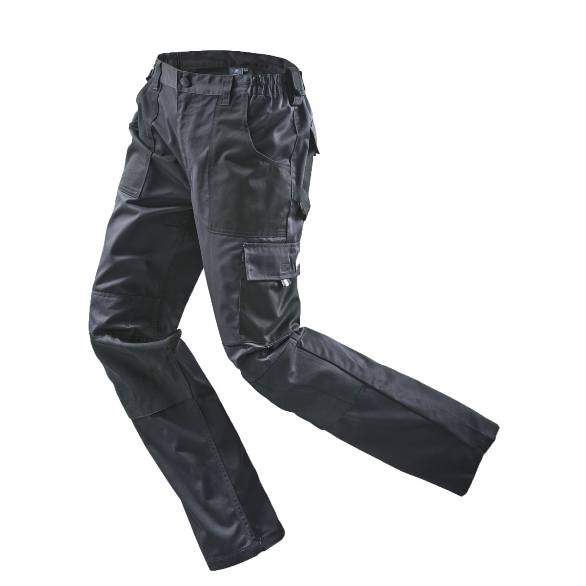 Bridge Work Arbeitshose dunkelgrau-schwarz Größe 56