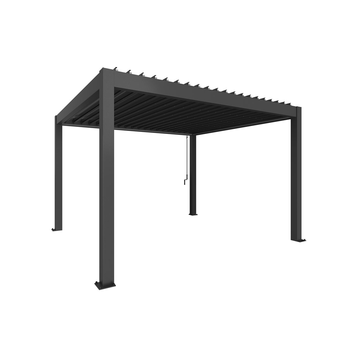 Biohort Pergola Gr. 4 x 3,5 dunkelgrau-metallic Bild 1