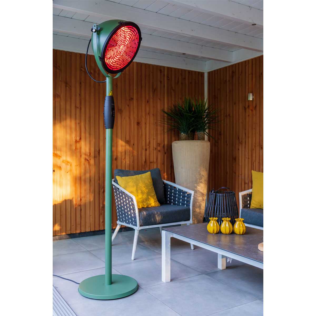 SUNRED Smart Heater IndusUltra Jade Green 2.100 Standing Bild 7