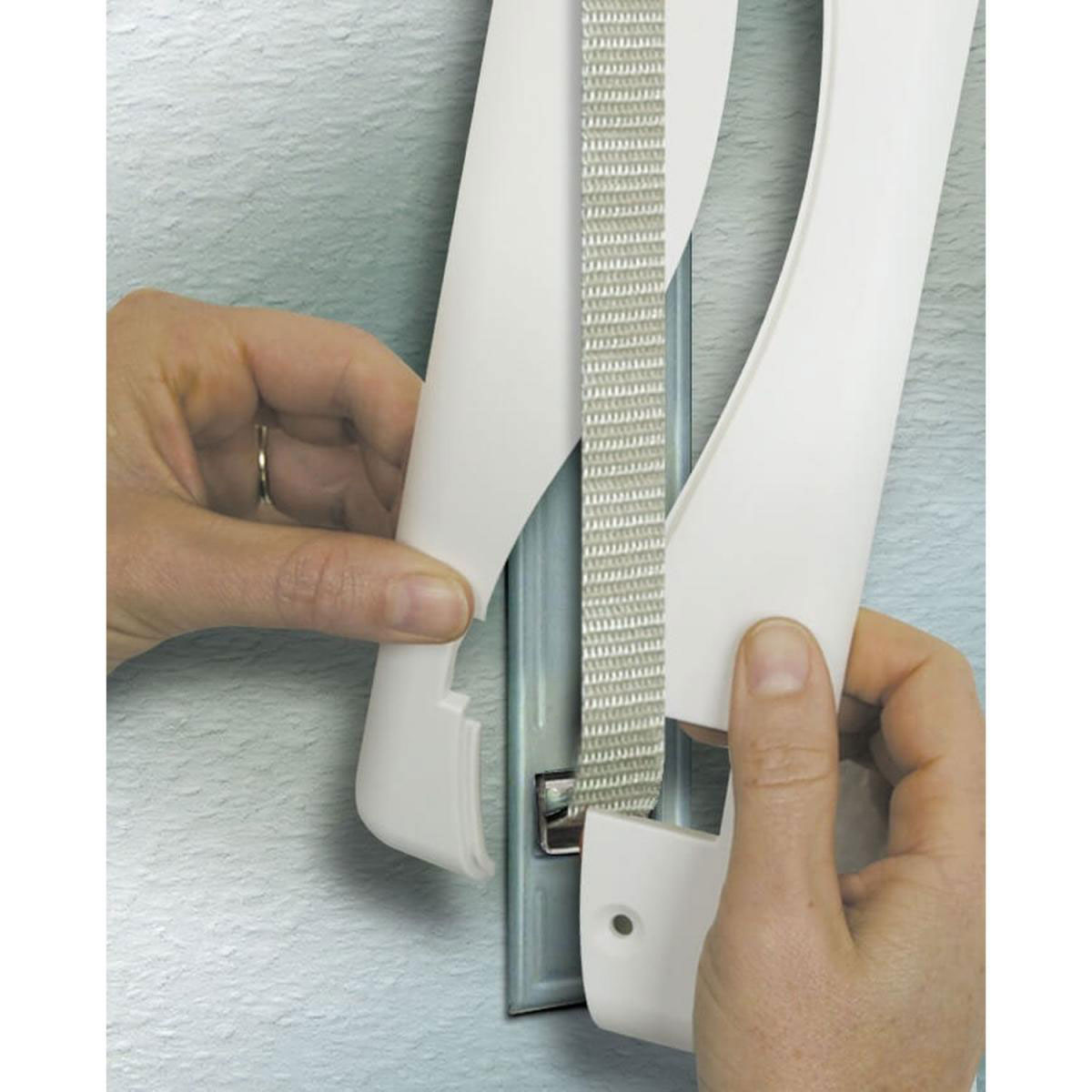 Schellenberg Abdeckplatte Softline 18,5 cm weiß Bild 2