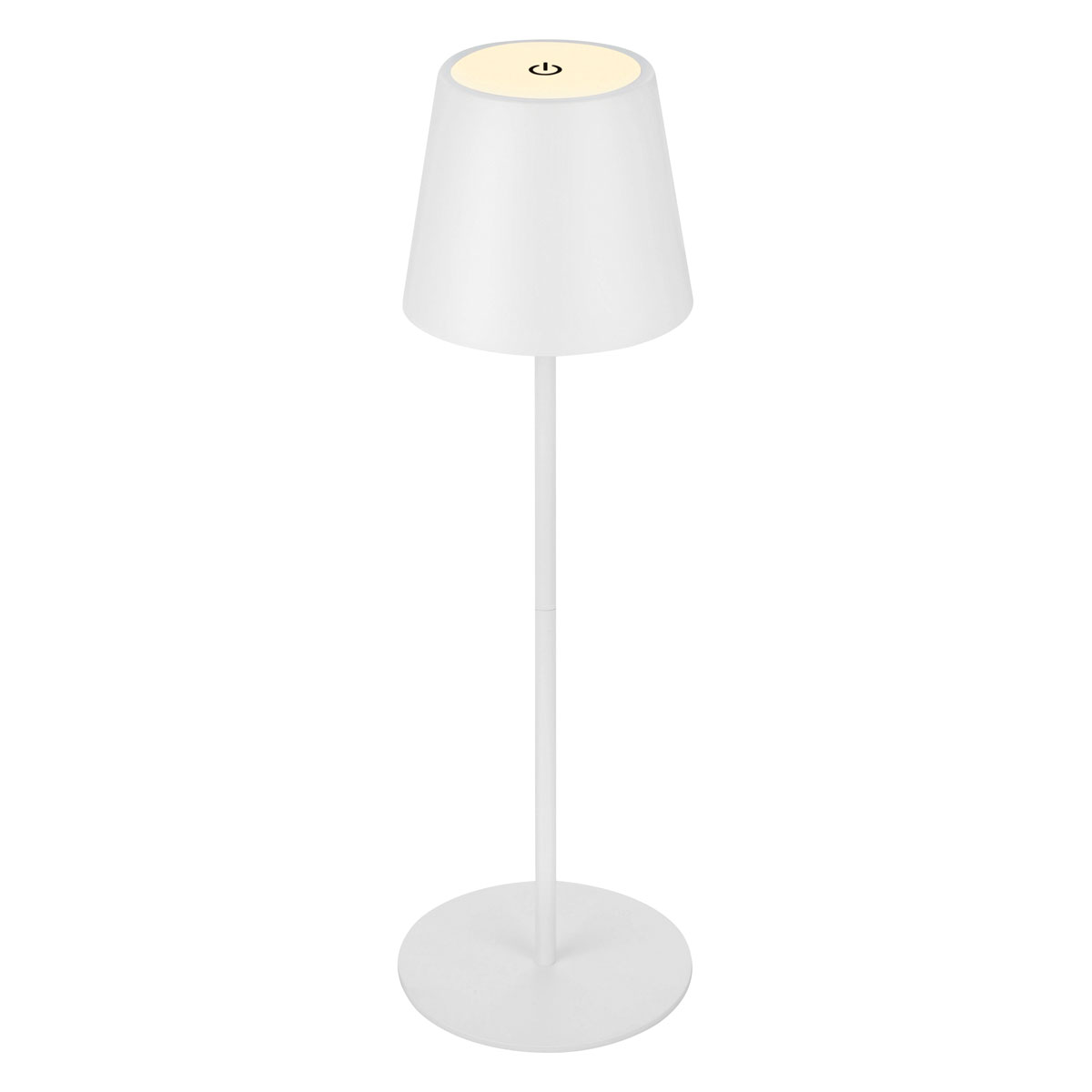 Flector Garten LED-Tischleuchte Antigua weiß Durchmesser 12 x 38 cm