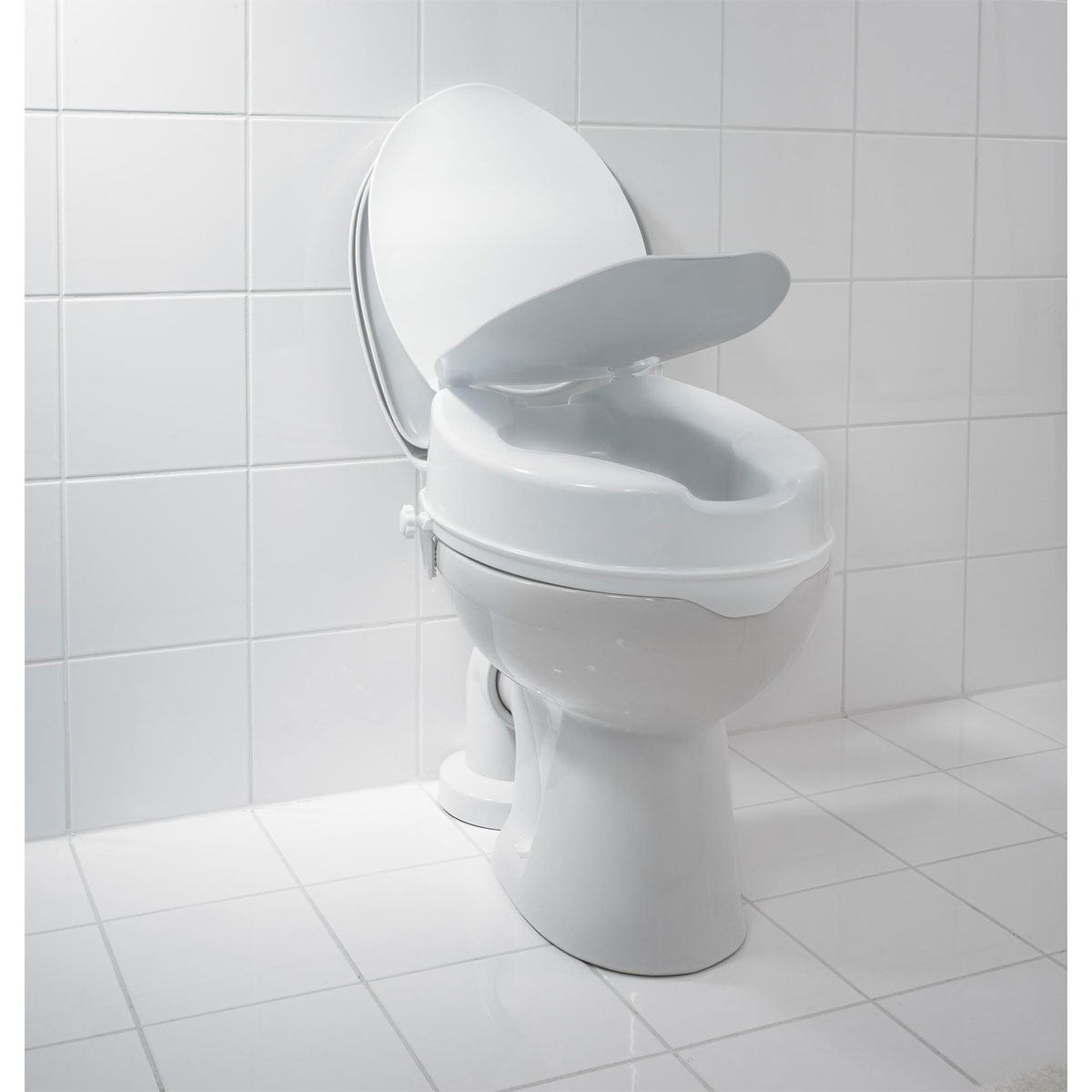 Ridder  Toilettensitzerhöhung mit Deckel Sam Bild 5