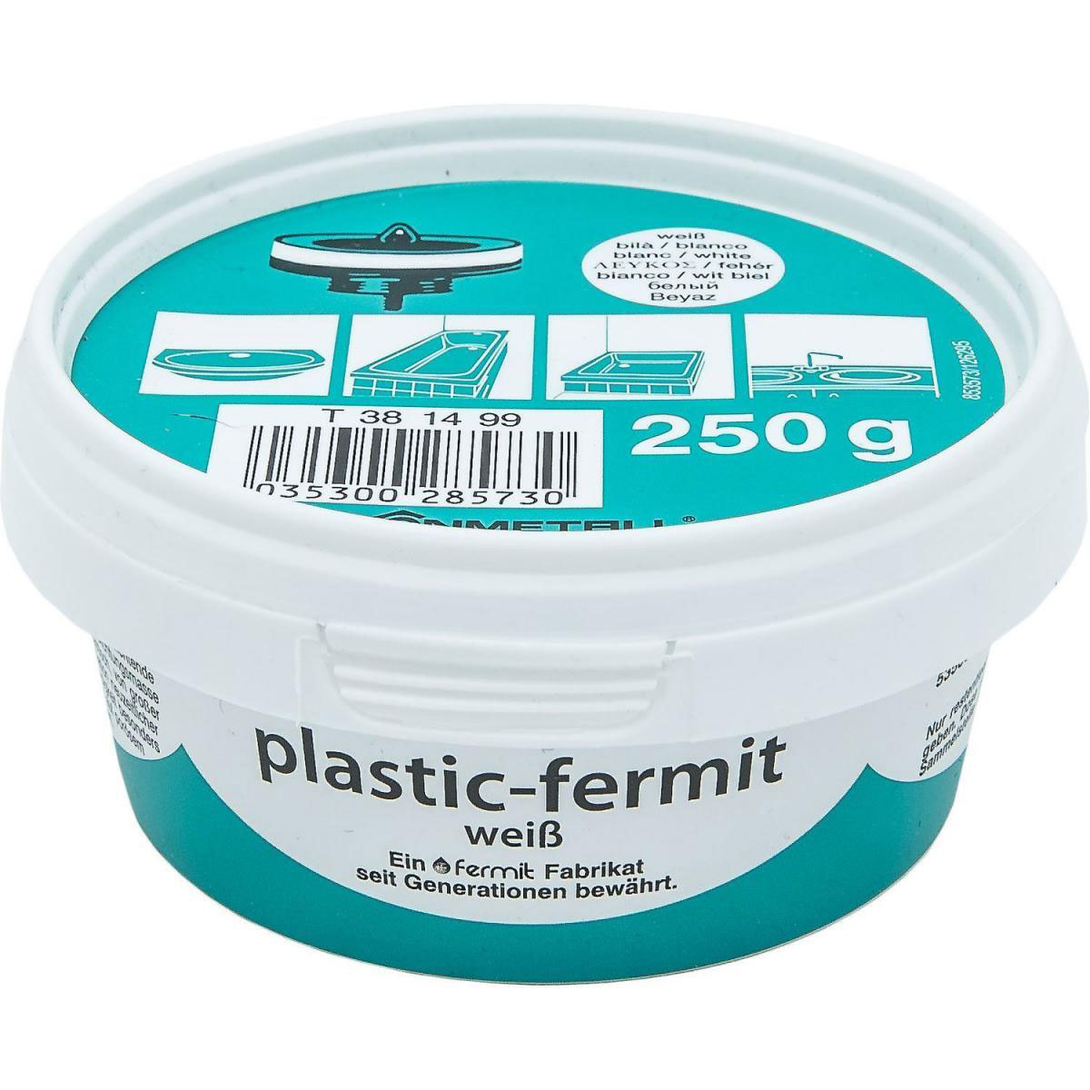 Plastik-Fermit 250g weiß Plastik-Fermit 250g weiß