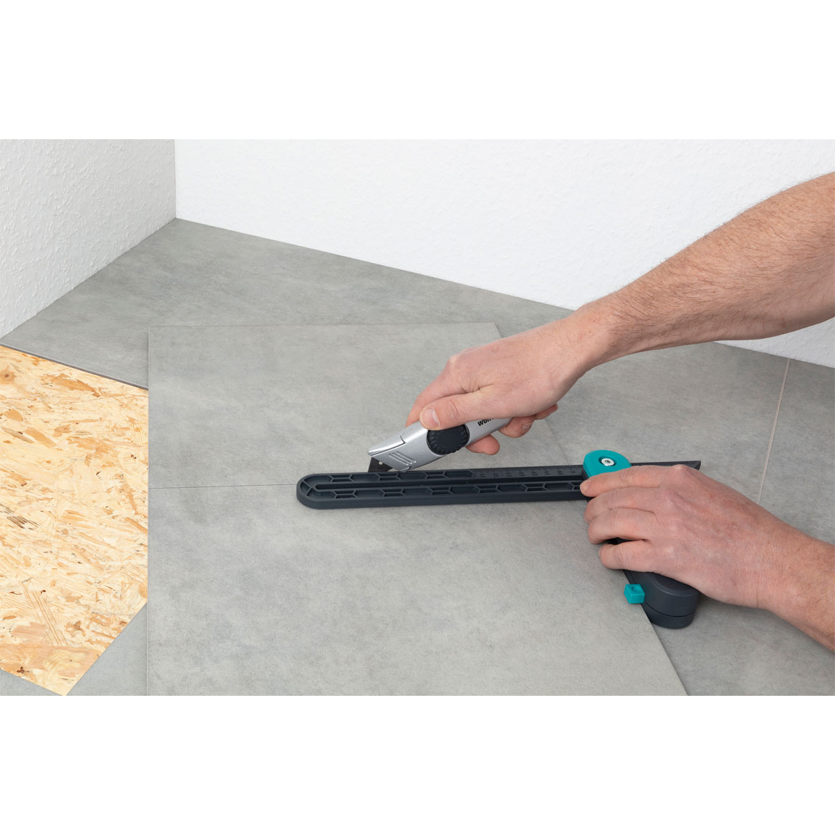 Wolfcraft  Multi-Feststehklingen-Messer mit Trapezklinge Bild 6