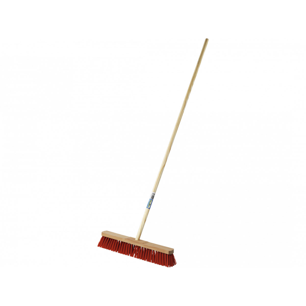 Meister Straßenbesen rot 50 cm mit Stiel