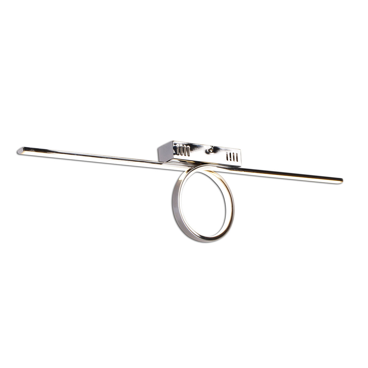 Naeve LED DL Loop Metall/KS chromeLxBxH 75x5x18,5cm