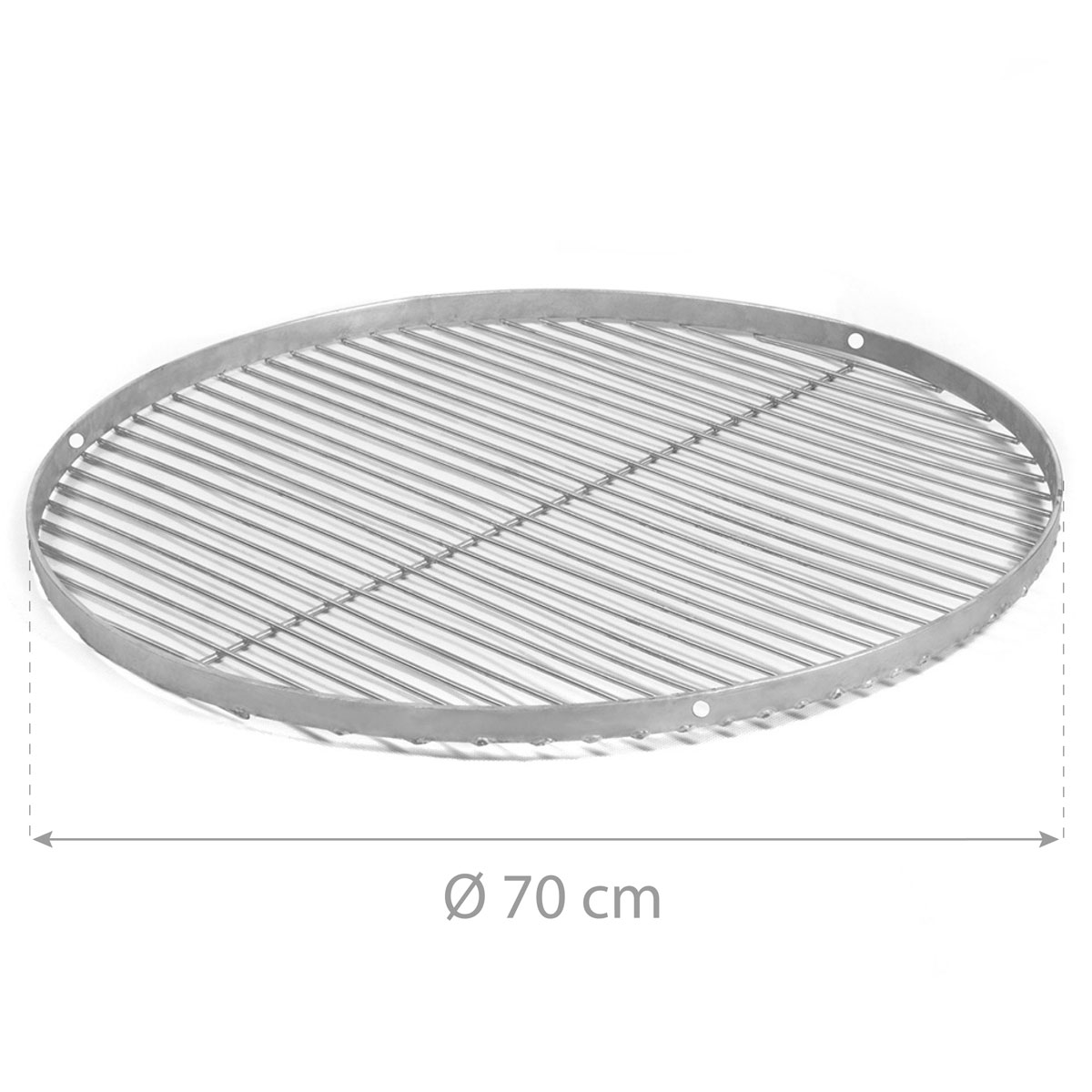 CookKing Grillrost 70 70cm Silber Bild 3