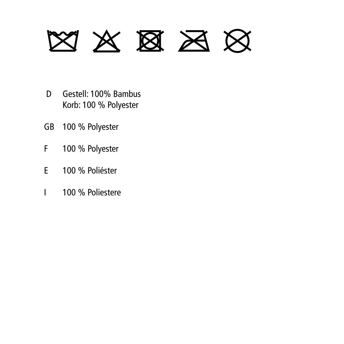 Wenko Korb Bahari mit Bambus Bild 11