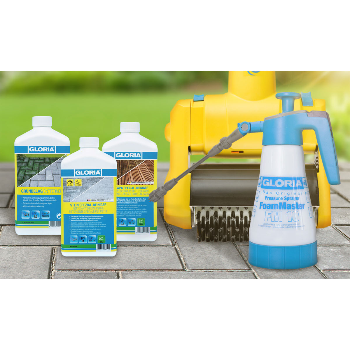 Gloria Steinreinger für Steinoberflächen 1 L Bild 2