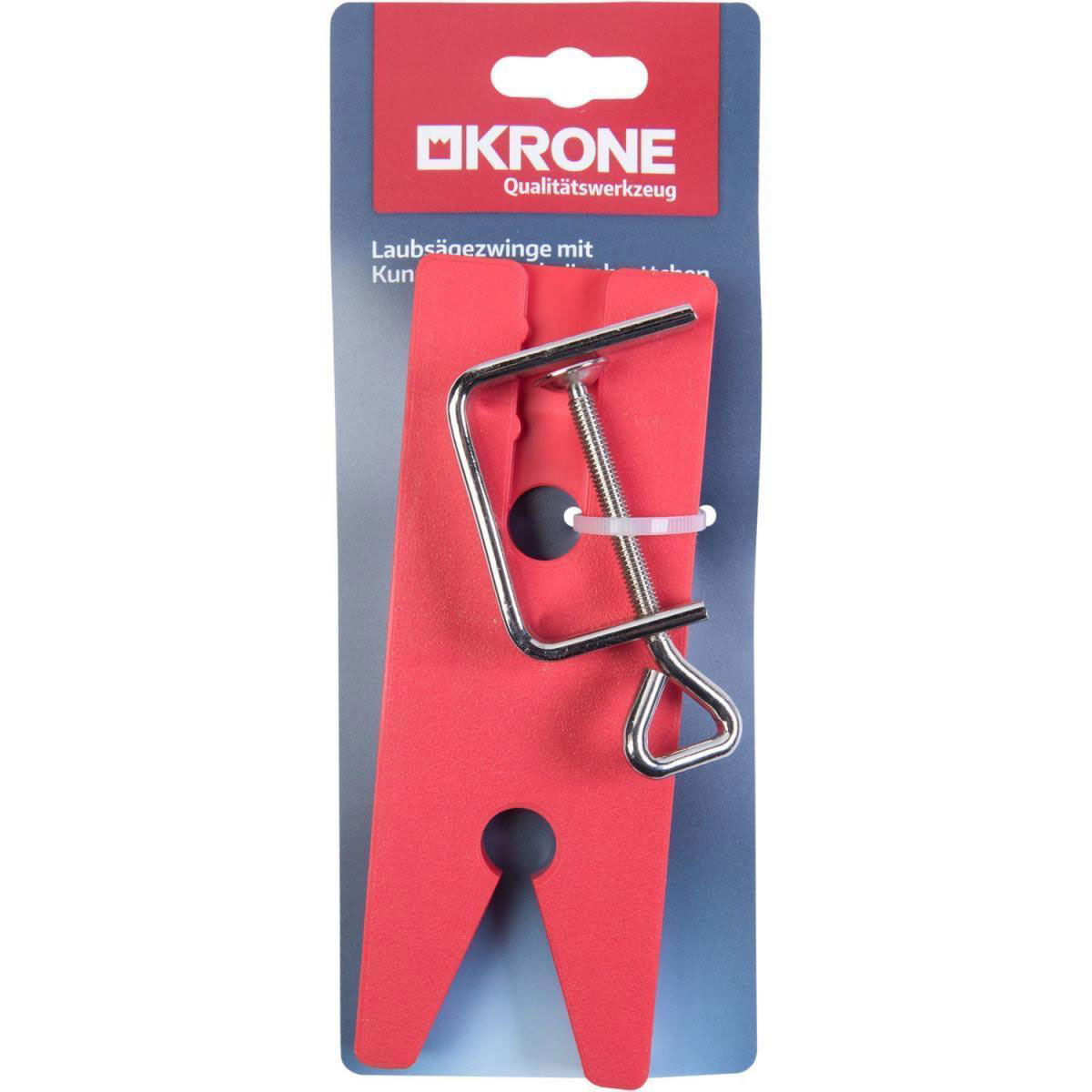 Krone Laubsägezwingen 50 mm Kunststoff