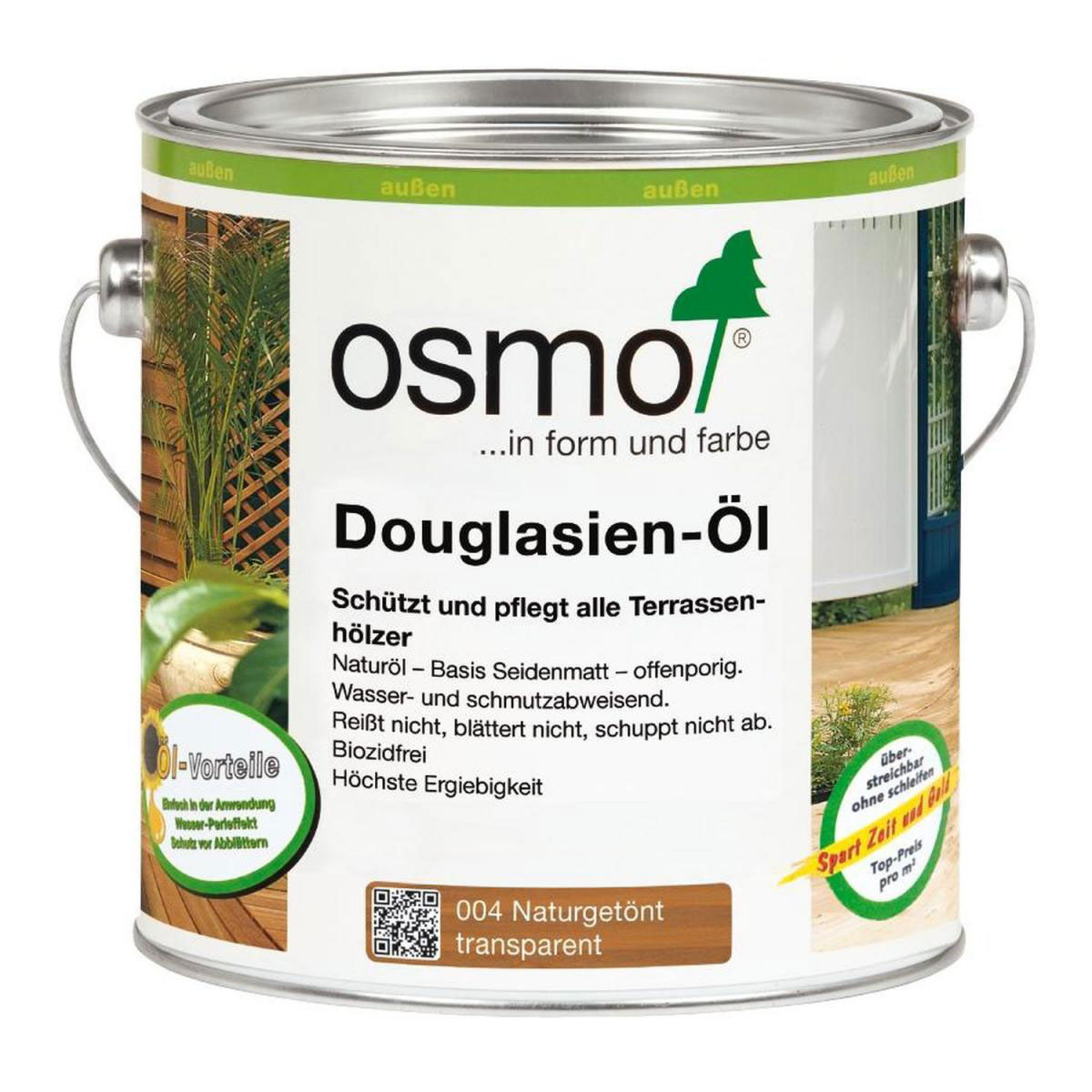 Osmo Douglasien-Öl Naturgetönt 2,5 L Bild 1