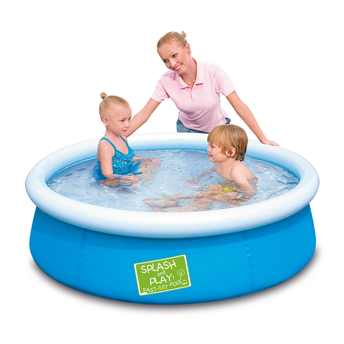 Pool Quick-Up 152 cm versch Farben Bild 1