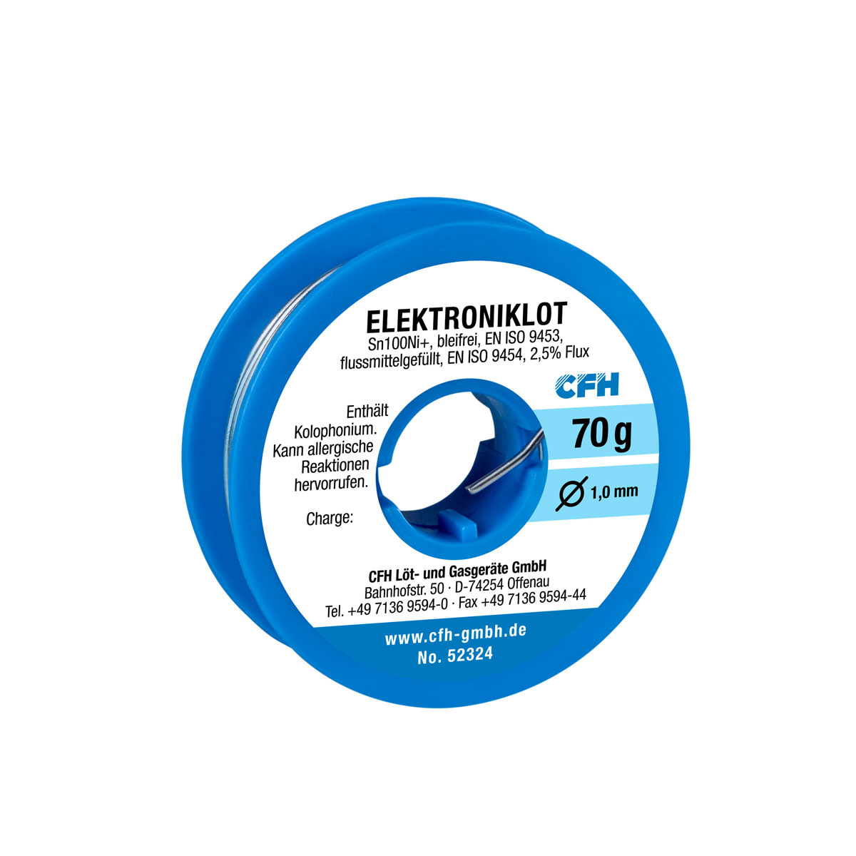 CFH Elektroniklot EL 324 bleifrei 70g