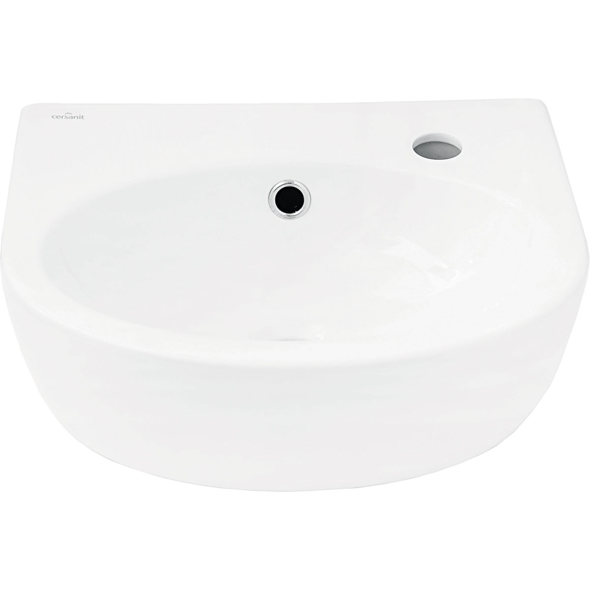 Waschbecken Montego 40 cm Hahnloch rechts