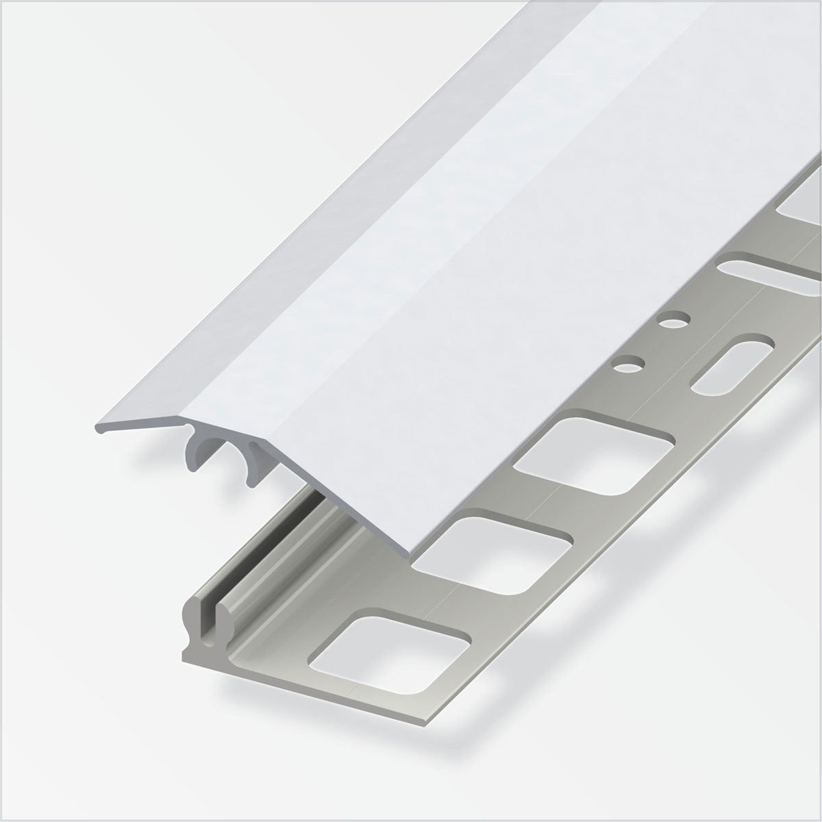 Alfer Niveauausgleichsprofil Clipstech-mini 31 mm 1m silber