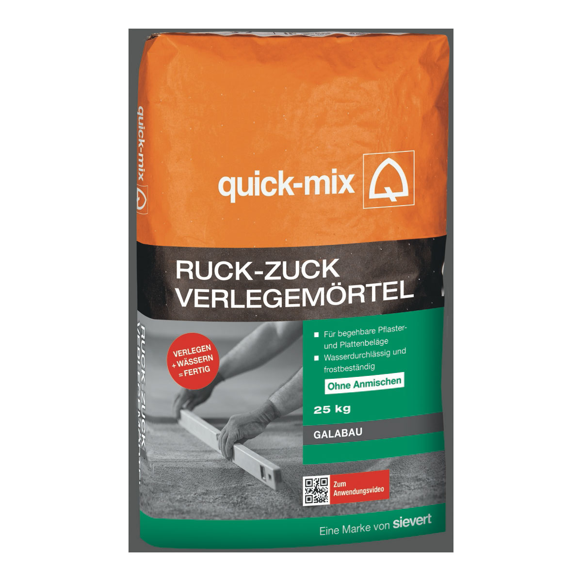 Fundamo Ruck-Zuck Verlegemörtel 25 kg | 522775