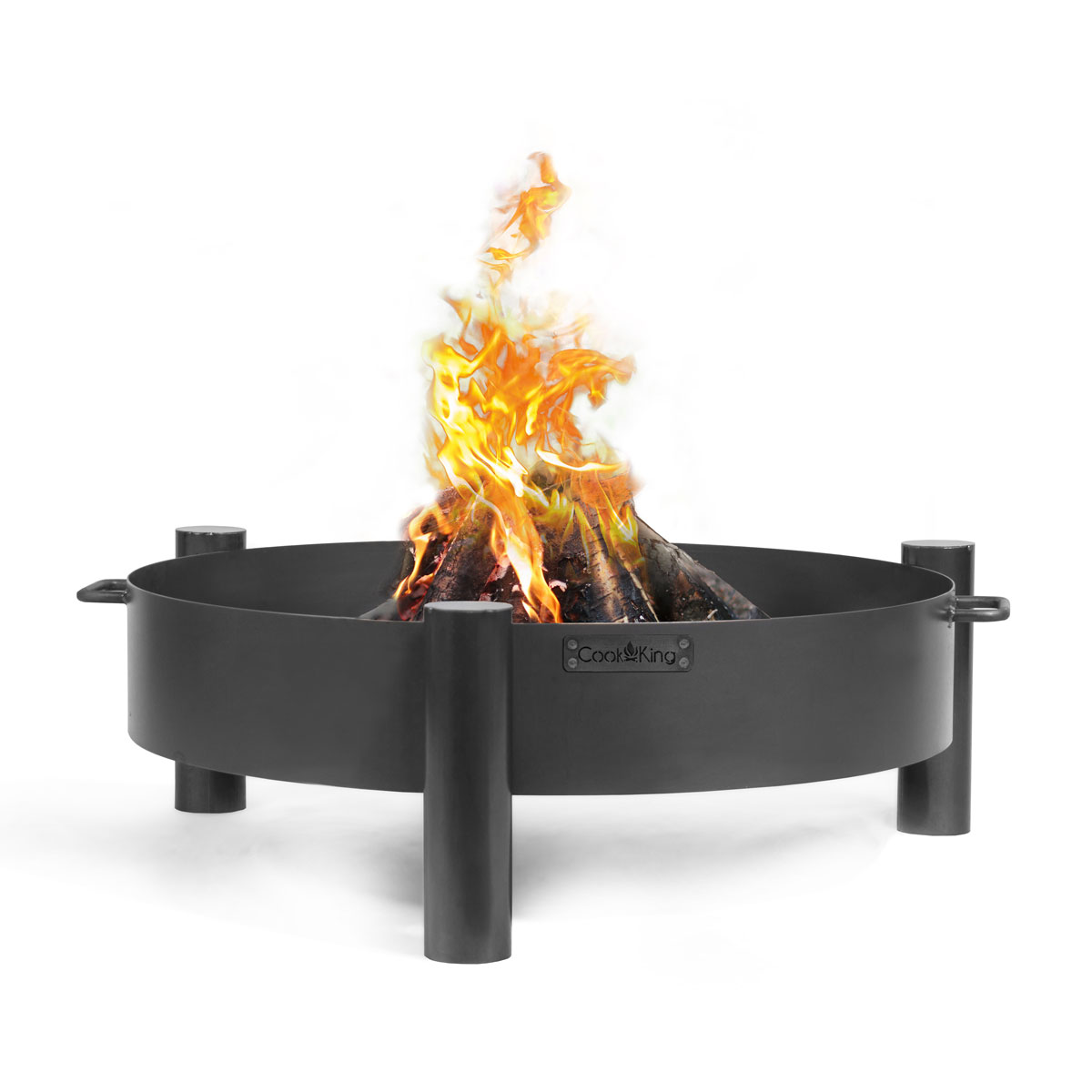 CookKing Feuerschale Haiti 68x30cm Schwarz
