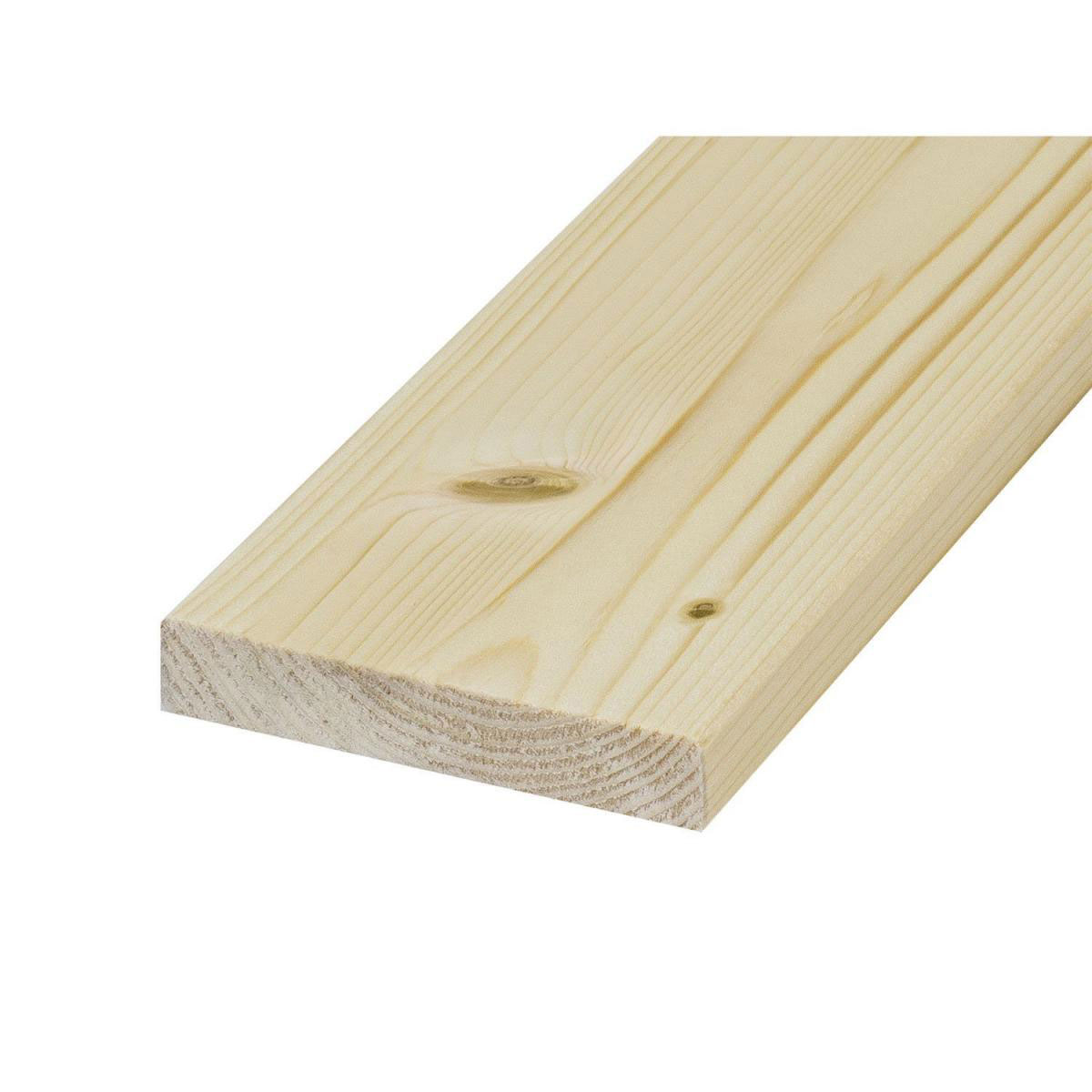 Hartmann  Glattkantbrett Lärche 1,9 x 11,6 x 200 cm