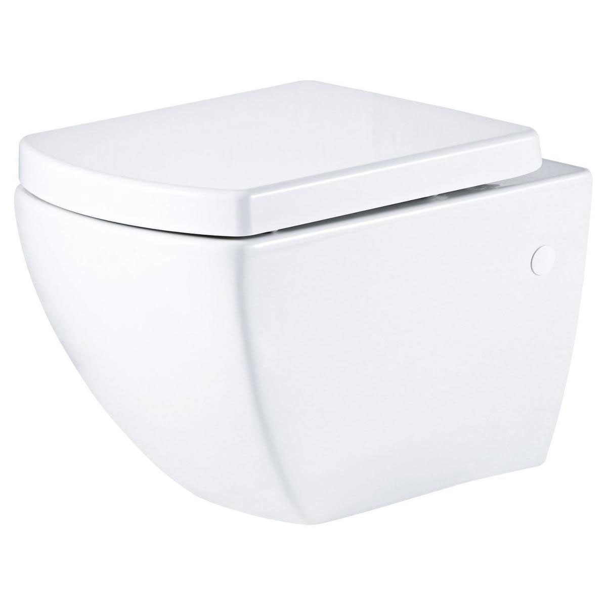 Valblue Spülrandloses Wand WC-Set 3- teilig eckig