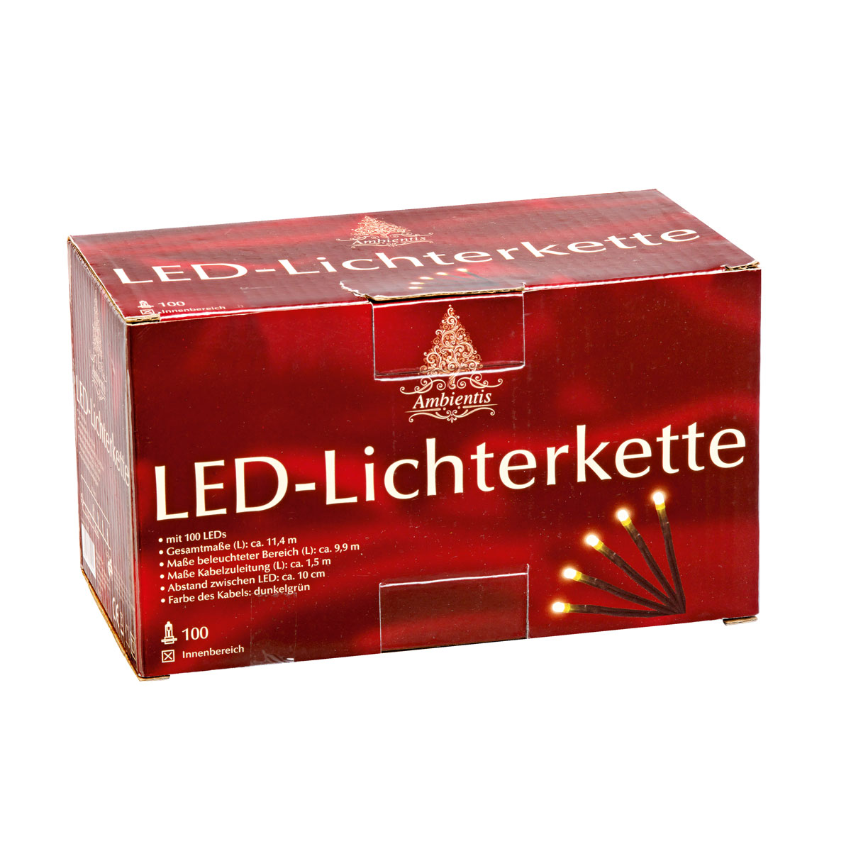 Ambientis Lichterkette 100 warmweiße LEDs Bild 3
