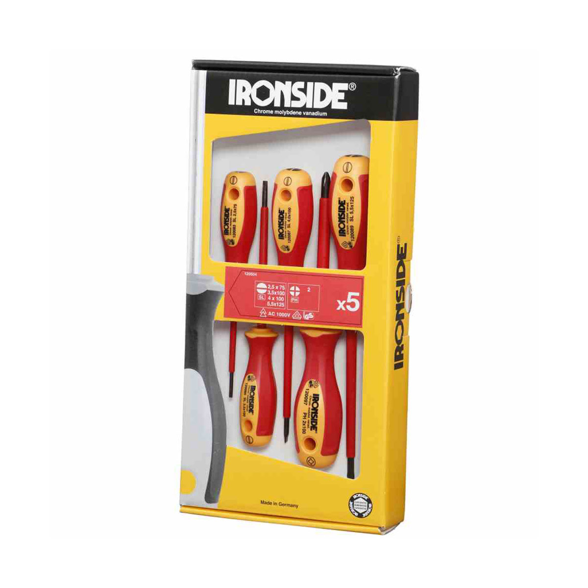 Ironside Schraubendreher-Satz 2500 5-teilig