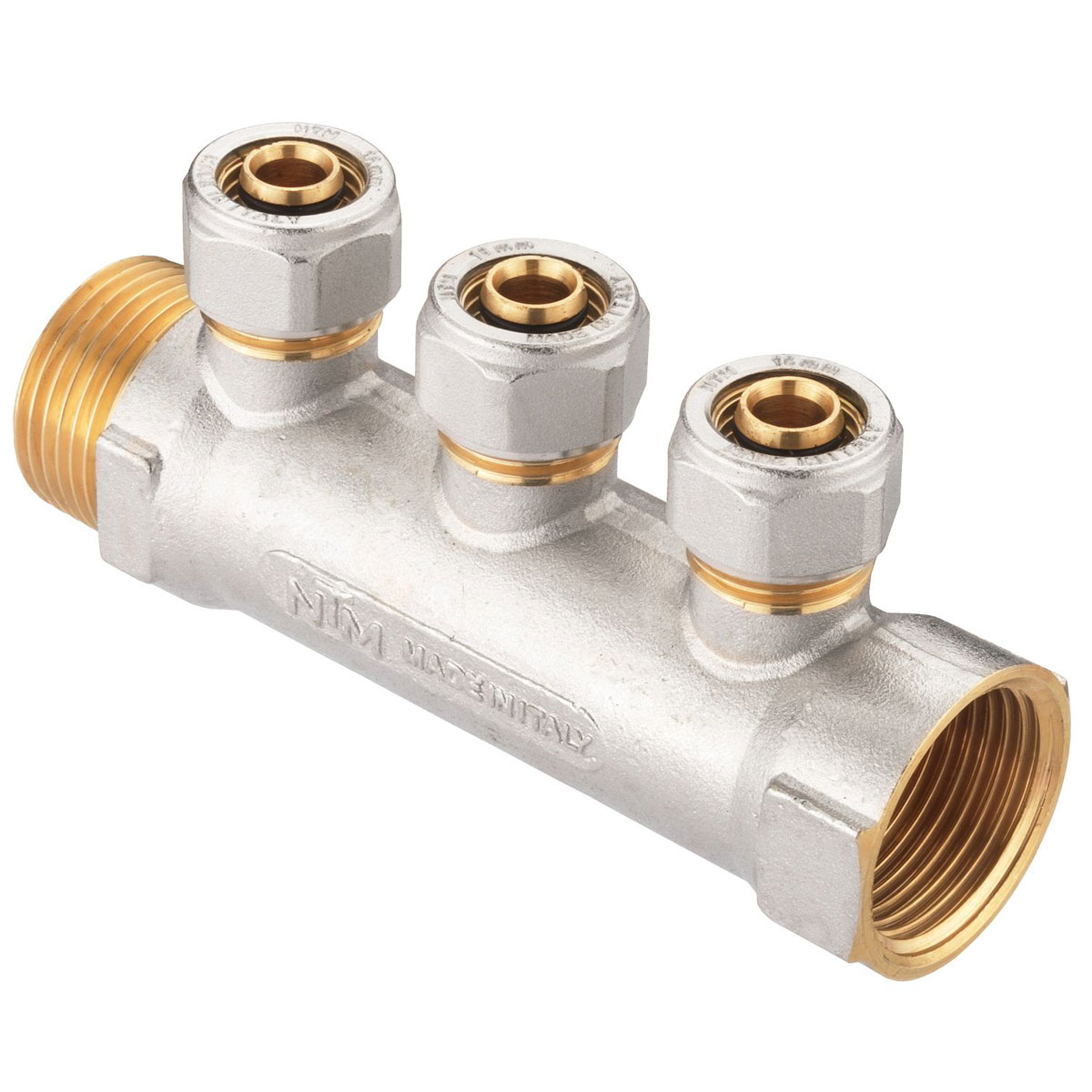 Cornat Schraub-Verteiler 3 Abgänge 1 16 mm Cornat Schraub-Verteiler 3 Abgänge 1 16 mm