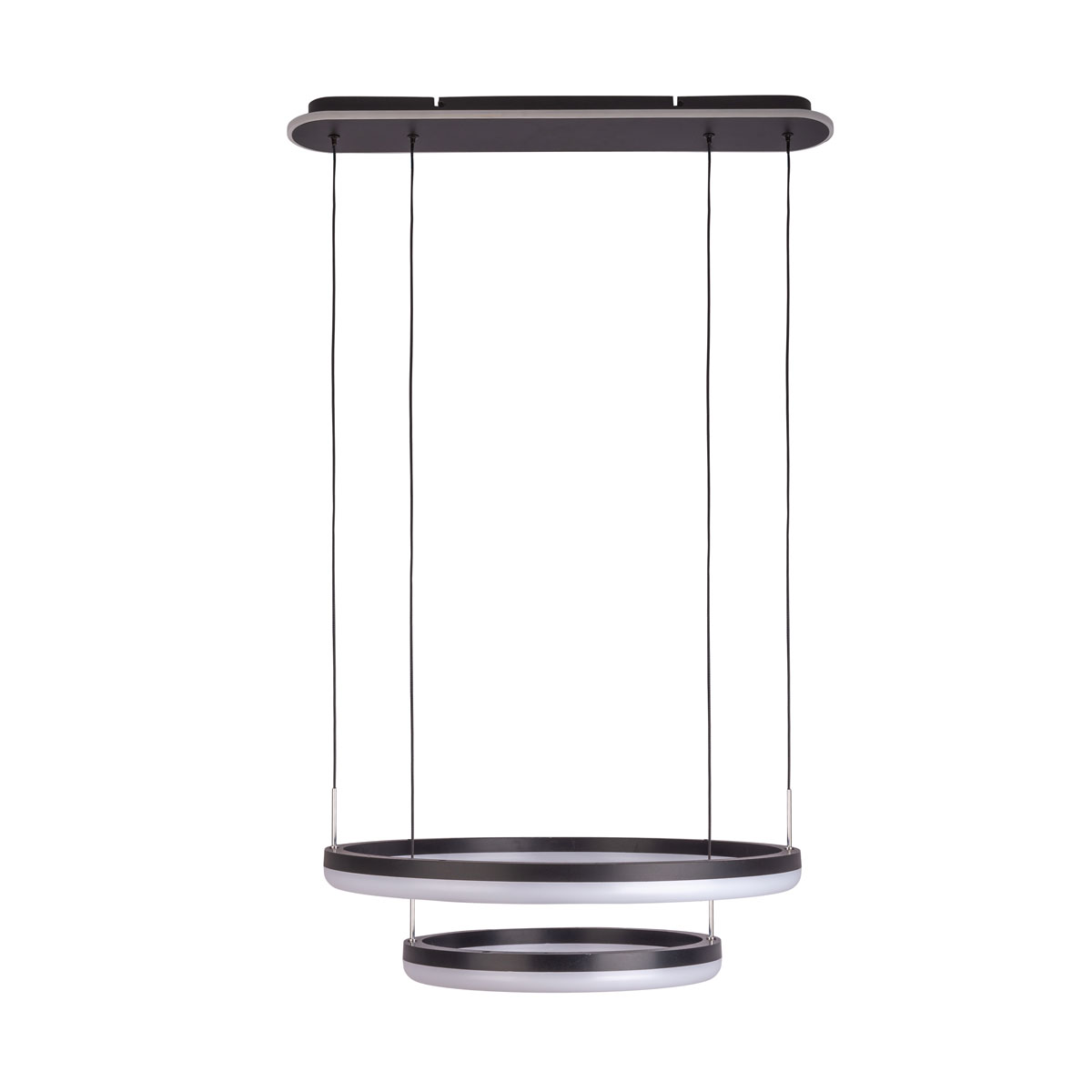 HL Circulo Metall/KS schwarzLxBxH 60x60x150cm dimmbar