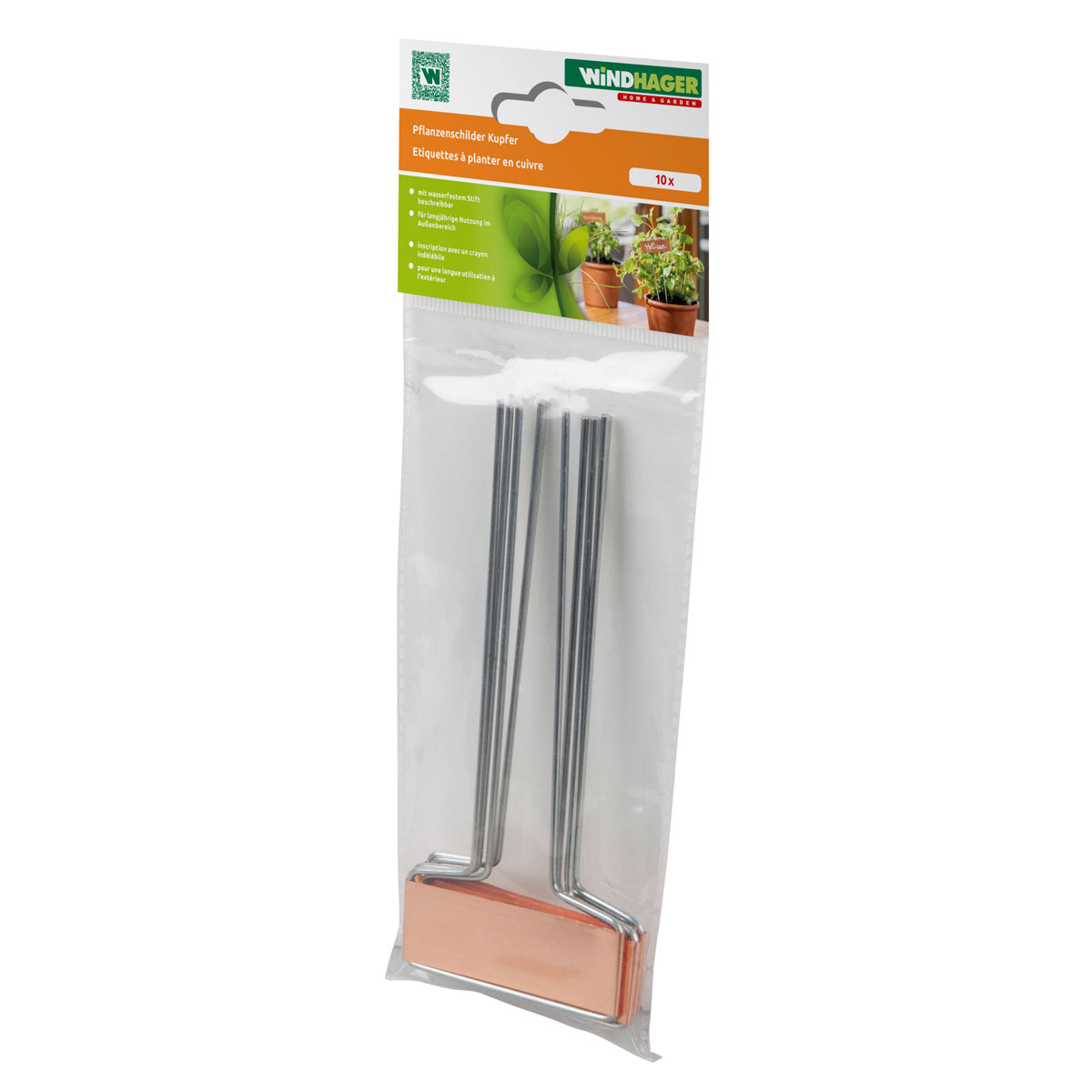 Windhager  Pflanzenschilder Kupfer 10 Stück Bild 4