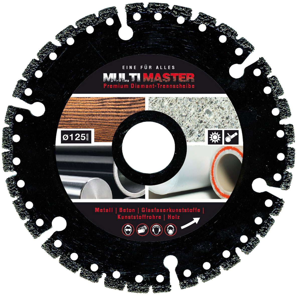 Diamanttrennscheibe 125 mm
