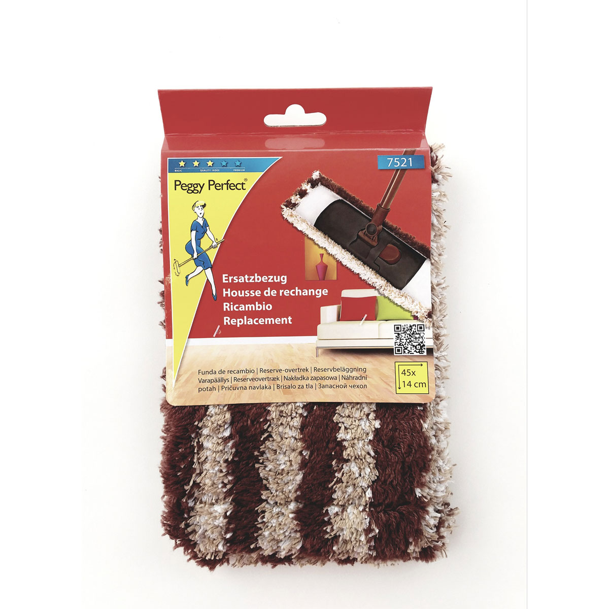 Peggy-Perfect Laminat-Parkettwischer Ersatzbezug