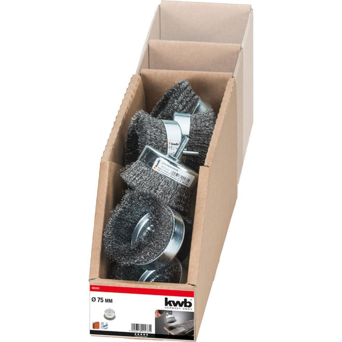 kwb  Topfbürsten für Einsatz mit Bohrmaschinen und Akkuschraubern Bild 2