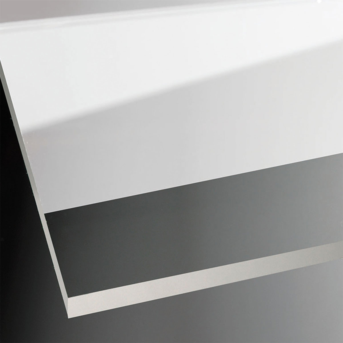 Breuer  Flex Duschwand Panorama alleinstehend mit Decken- oder Wandstabilisator alu chromeffekt Intima 900 mm Bild 4