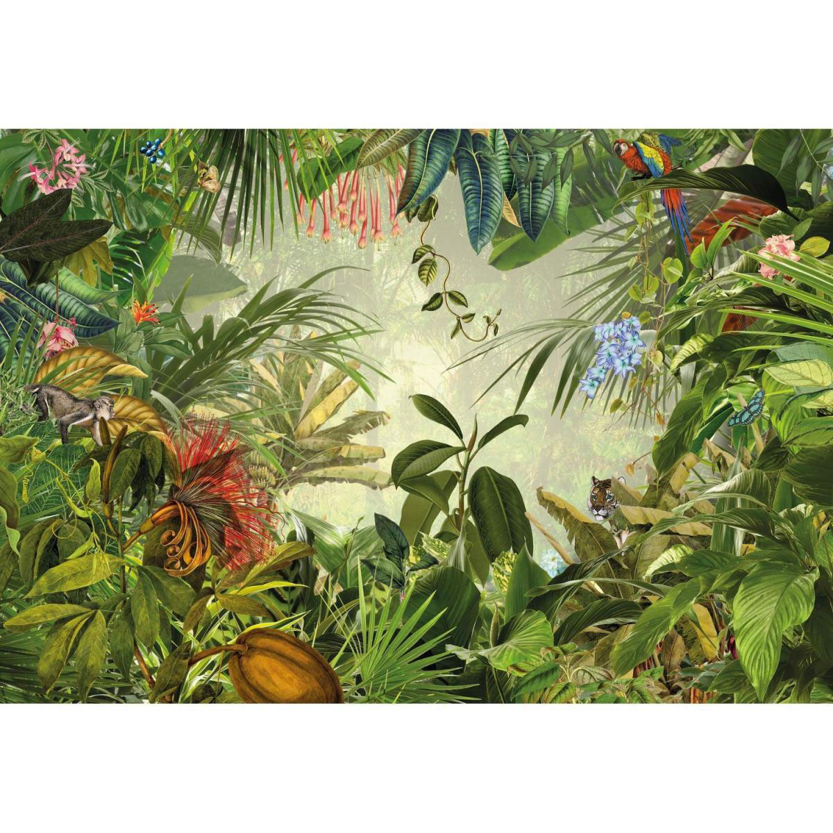 Komar Vlies-Fototapete Into the Wild 4-teilig 368 x 248 cm Bild 1