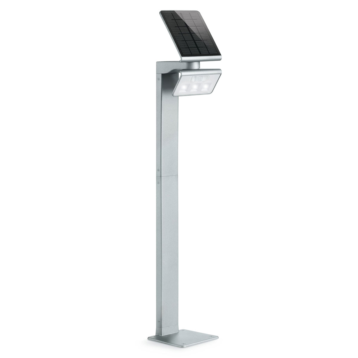 Steinel Solar Wegeleuchte XSolar GL-S mit Bewegungsmelder silber