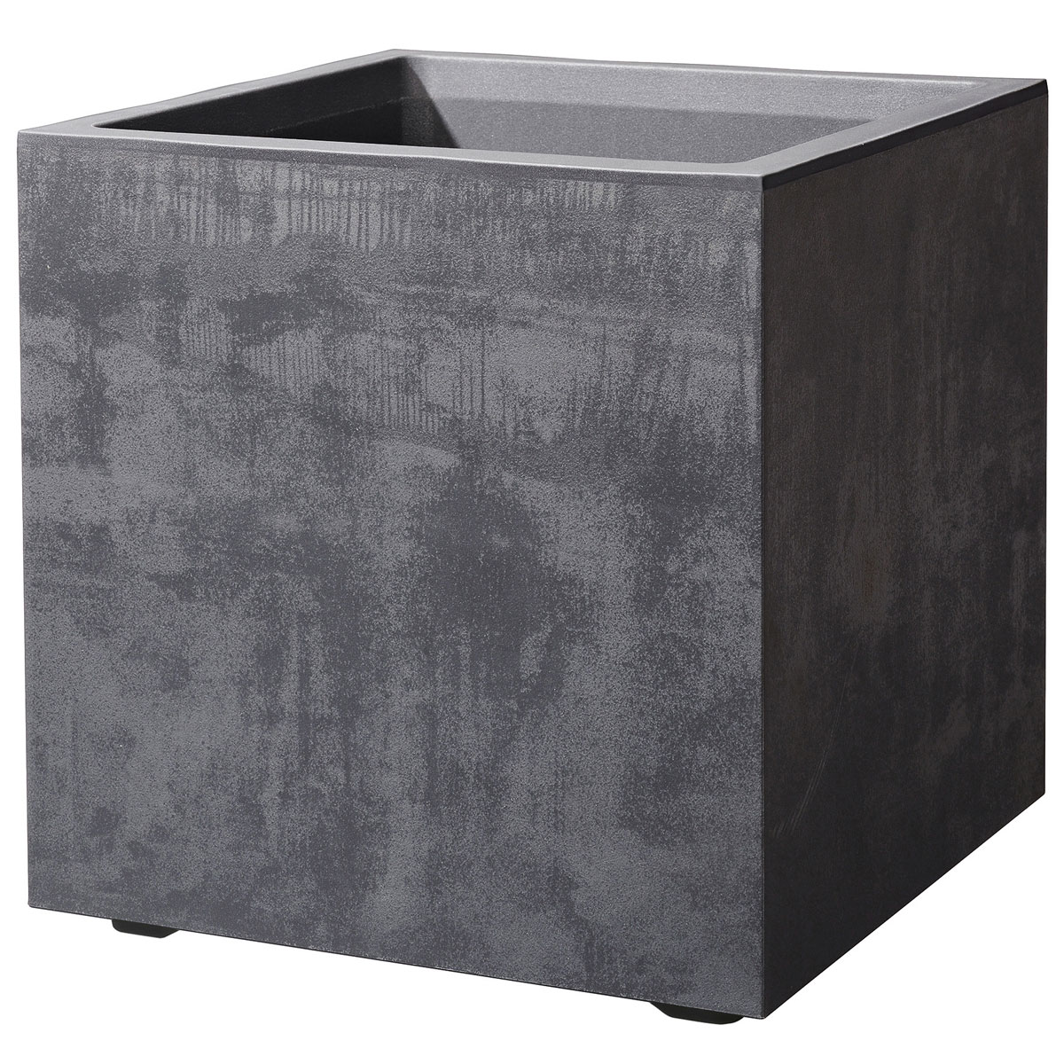 Pflanztopf Millennium anthrazit 39 x 39 x 39 cm