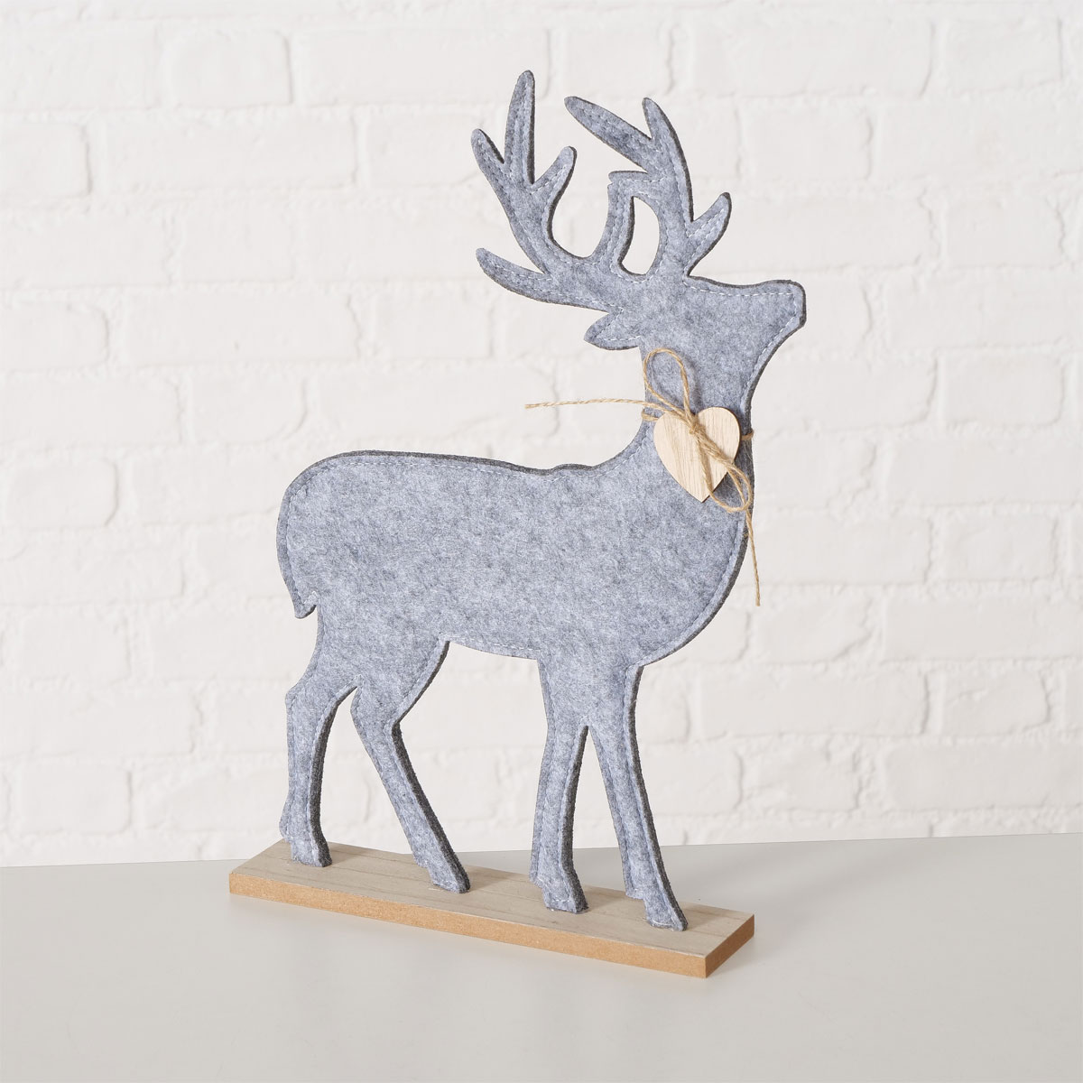 Figur Maxim Hirsch 25x5x35 beige Bild 4