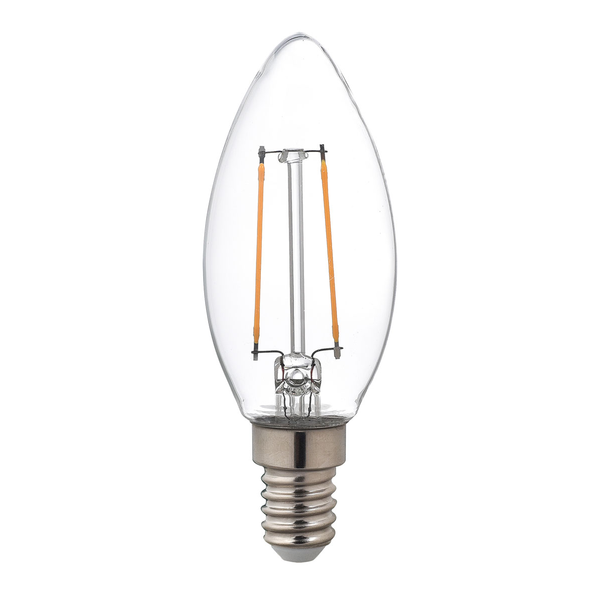Flector LED-Leuchtmittel Filament Kerze E14 