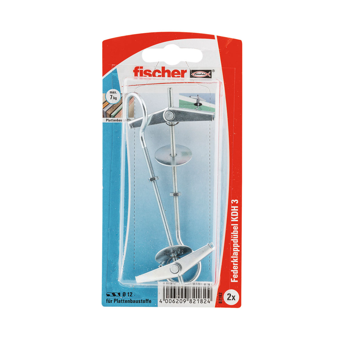 Fischer Kippübel KDH 3 mit Haken 2 Stück