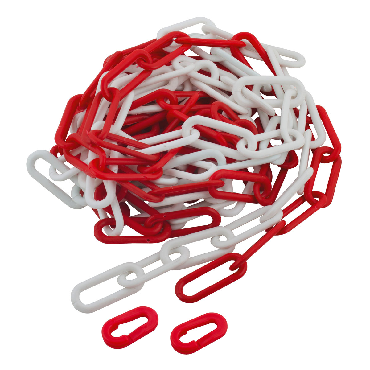 Suki Kunststoffkette 5 mmx5m rot-weiß Bild 2