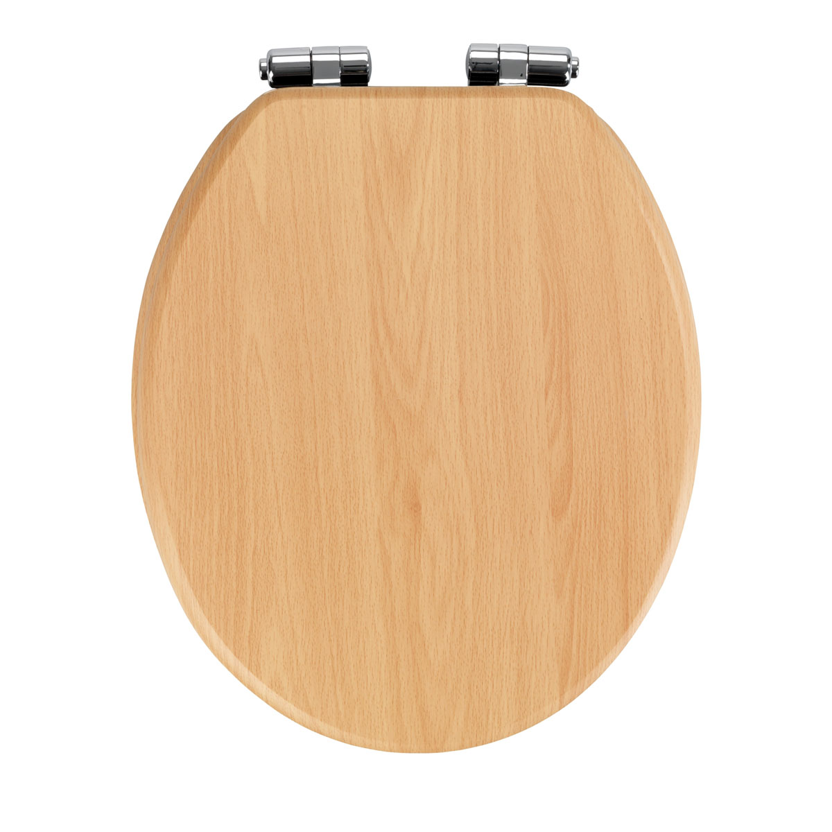 Wenko  WC-Sitz Buche Natur MDF mit Absenkautomatik