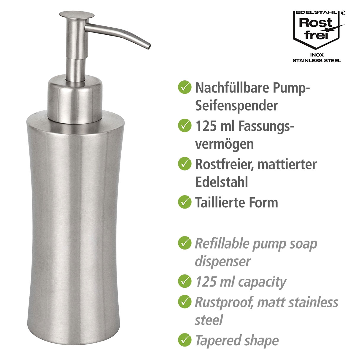 Wenko Seifenspender Pieno 125 ml Bild 3