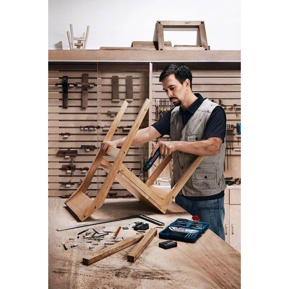 Bosch Professional   Akku-Schrauber Go inkl Bit-Set Bild 6