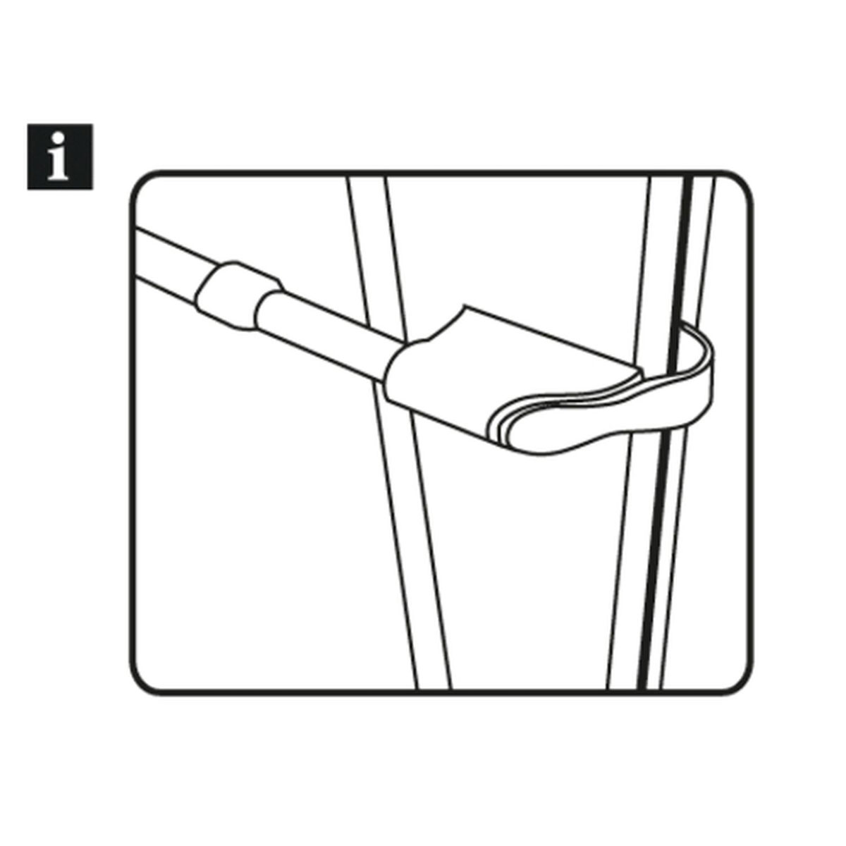 Gardinia Klemmvitrage 45-75 cm Durchmesser 10/12 mm silber Bild 2