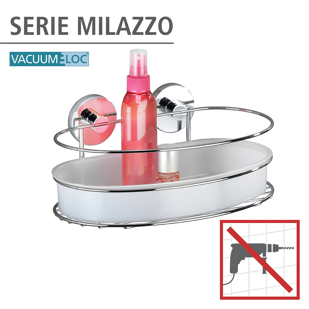 Vacuum-Loc® Wandablage „Milazzo“