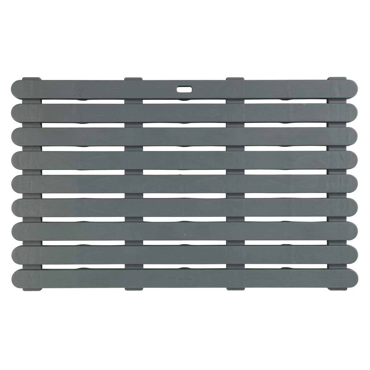 Wenko  Badematte Indoor und Outdoor Grau 50 x 80 cm