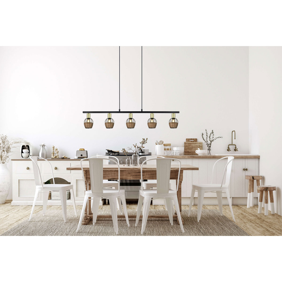 näve  Pendelleuchte Corbis schwarz 5er Bild 9