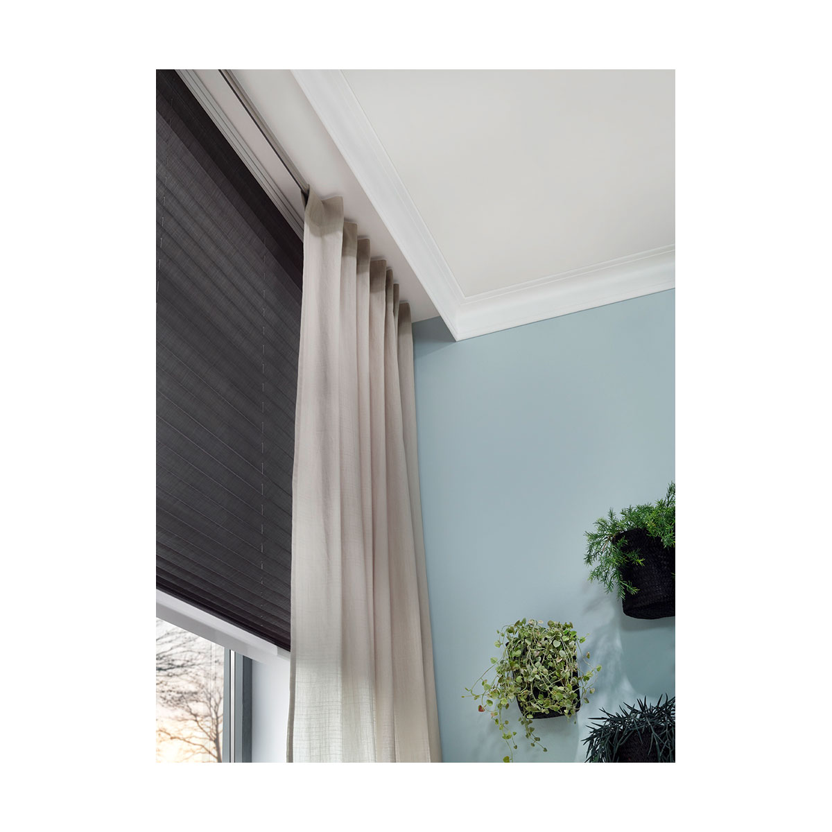 Zierprofil Saskia weiß 1 x 2 m Bild 2